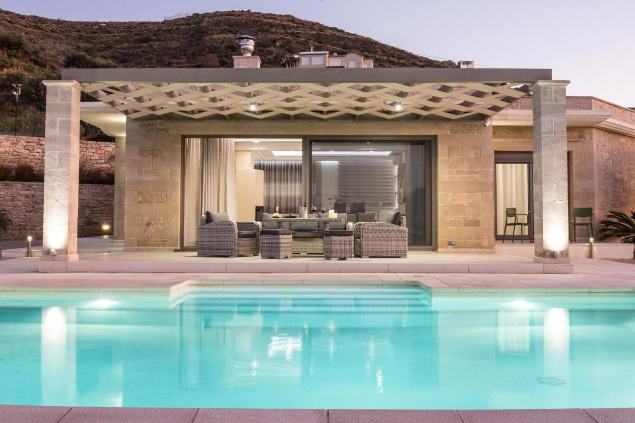Larimar Luxury Sea View Villa Kissamos Luaran gambar