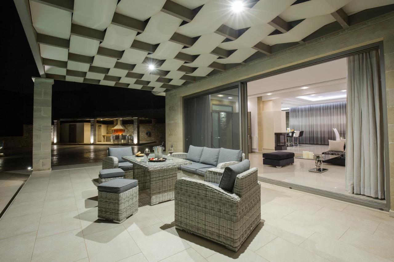 Larimar Luxury Sea View Villa Kissamos Luaran gambar
