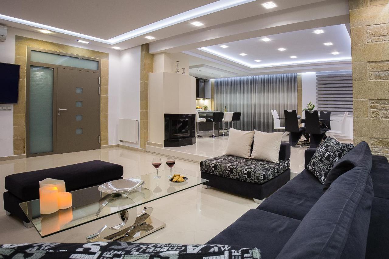 Larimar Luxury Sea View Villa Kissamos Luaran gambar