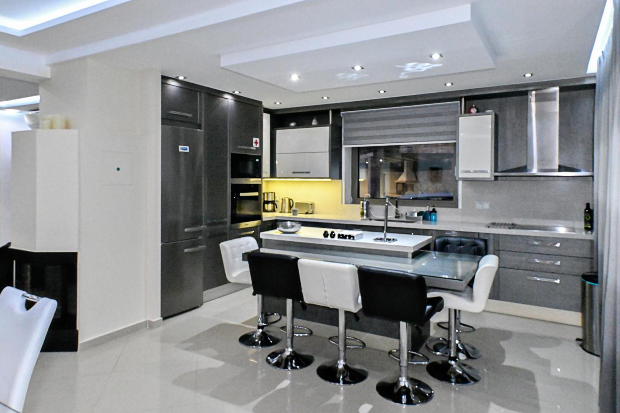 Larimar Luxury Sea View Villa Kissamos Luaran gambar