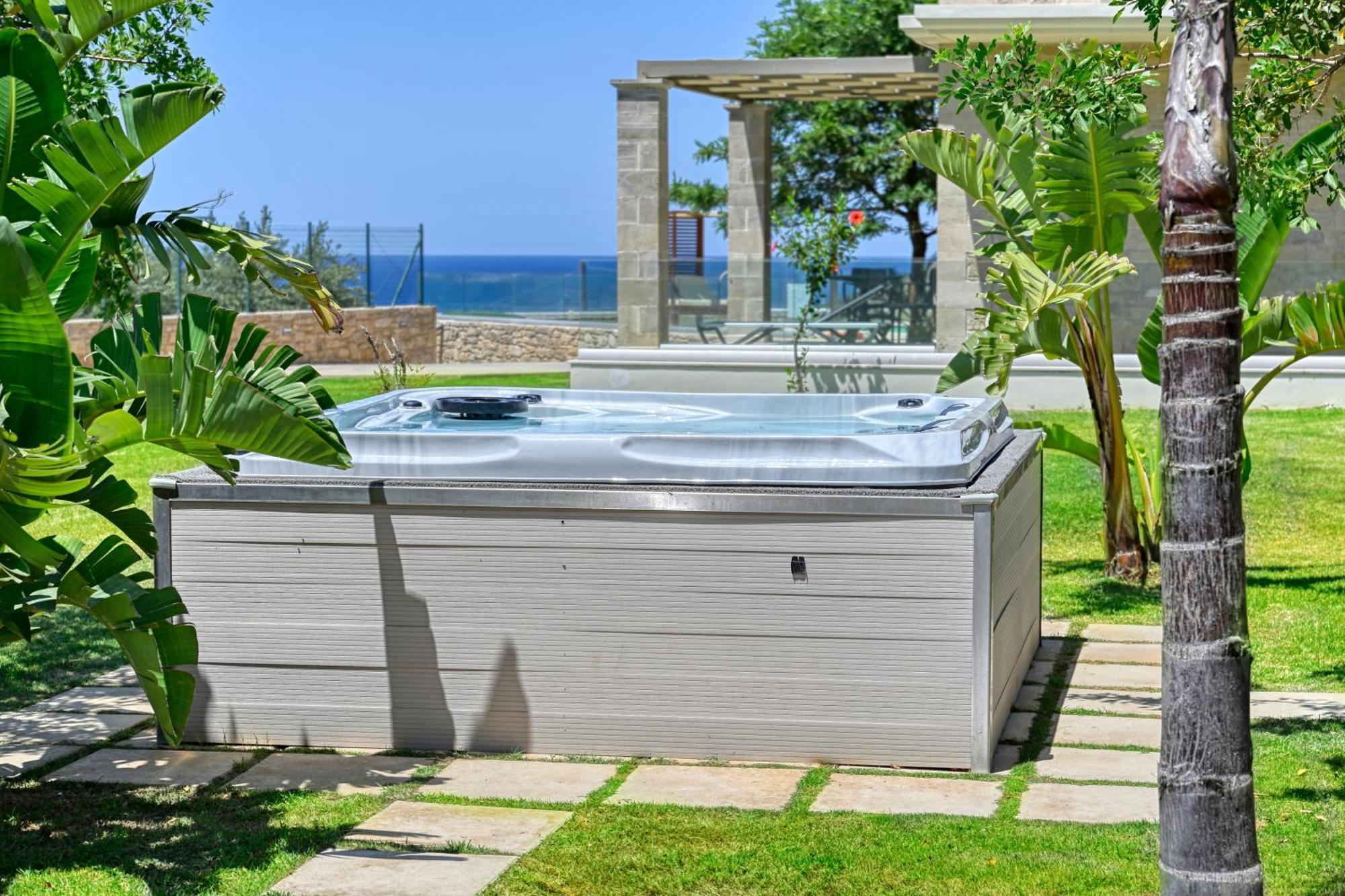 Larimar Luxury Sea View Villa Kissamos Luaran gambar