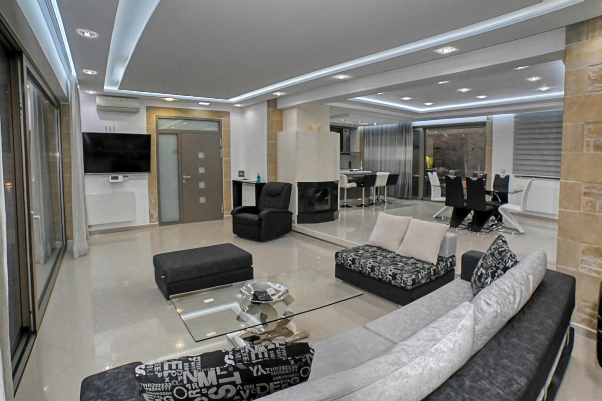 Larimar Luxury Sea View Villa Kissamos Luaran gambar
