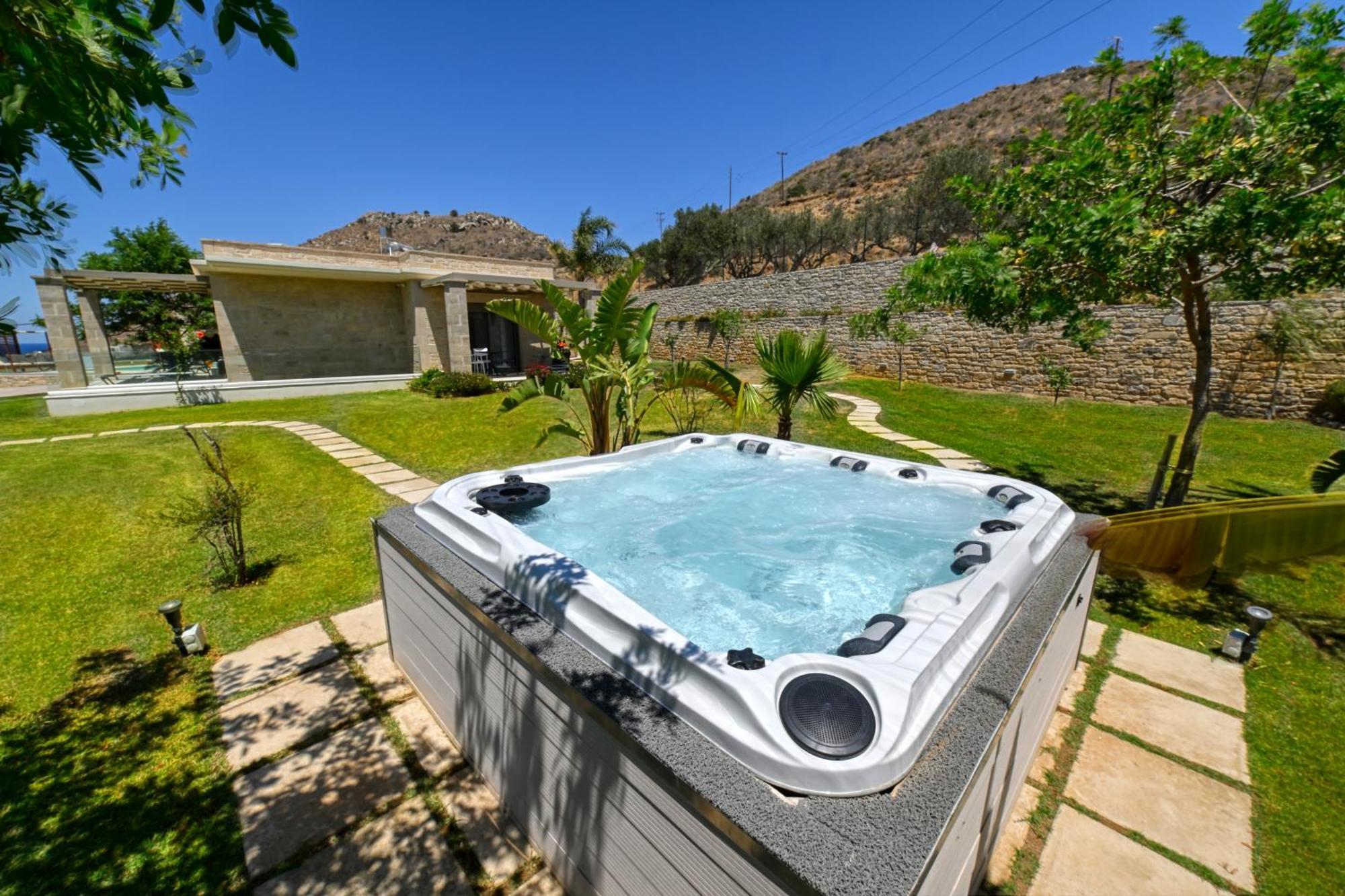 Larimar Luxury Sea View Villa Kissamos Luaran gambar