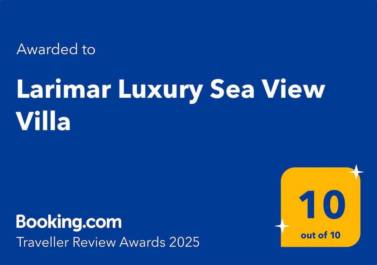 Larimar Luxury Sea View Villa Kissamos Luaran gambar